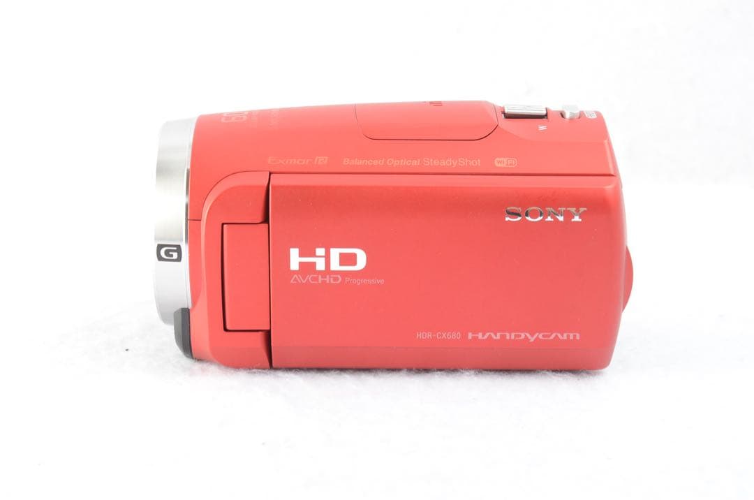 ■ 極上美品 ■ ソニー Sony HDR-CX680 レッド 【元箱付】