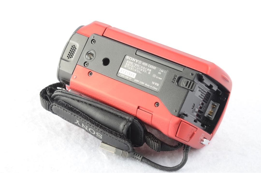 ■ 極上美品 ■ ソニー Sony HDR-CX680 レッド 【元箱付】