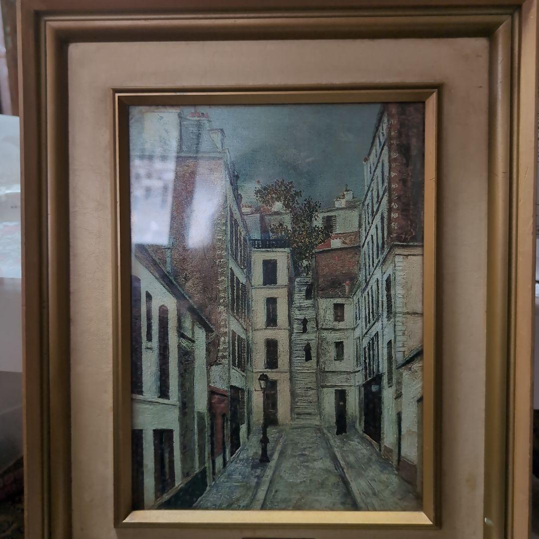NICHIGAKU　コタンの袋小路　モーリス・ユートリロ　インテリア　趣味　額装