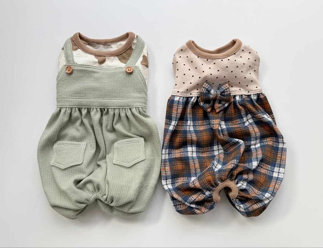 みおなページです　ダックス　犬服　ロンパース　犬の服　ダックスフンド