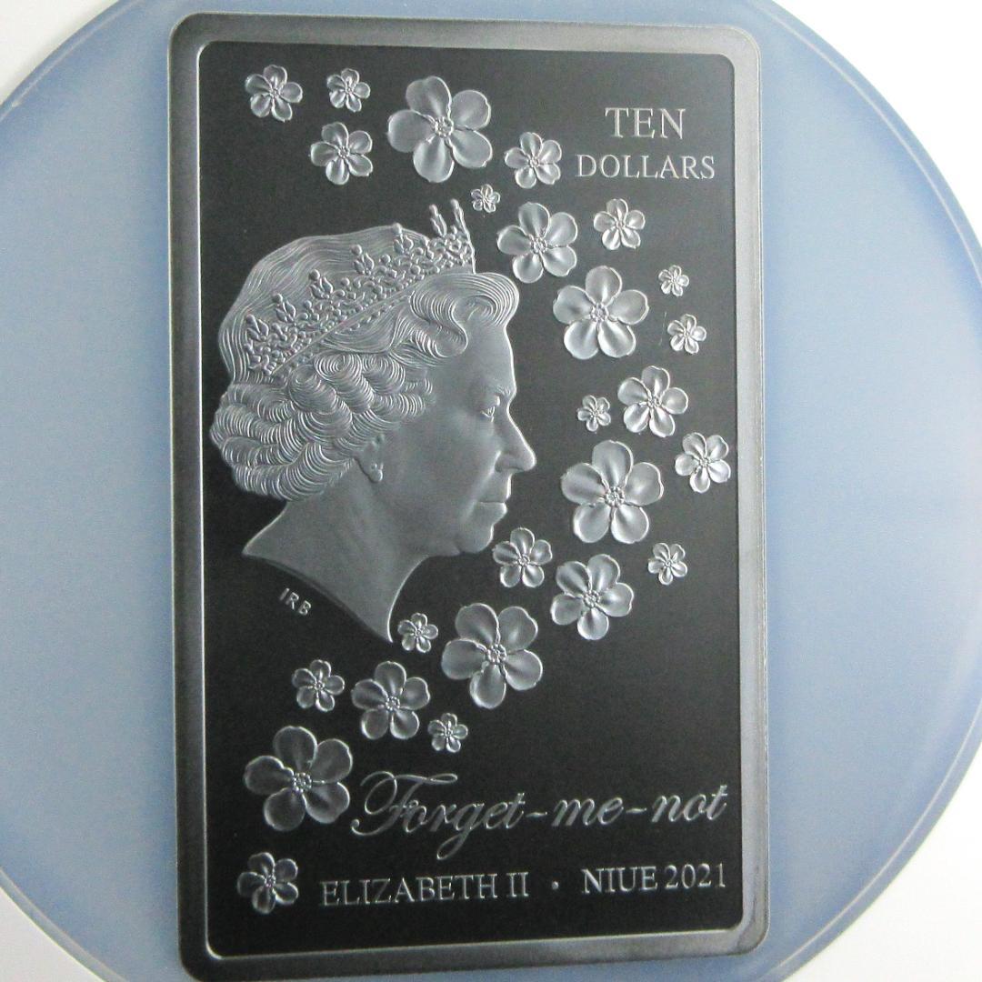 2021 ニウエ ５オンス銀貨 ダイアナ NGC ダイヤモンド モダン 