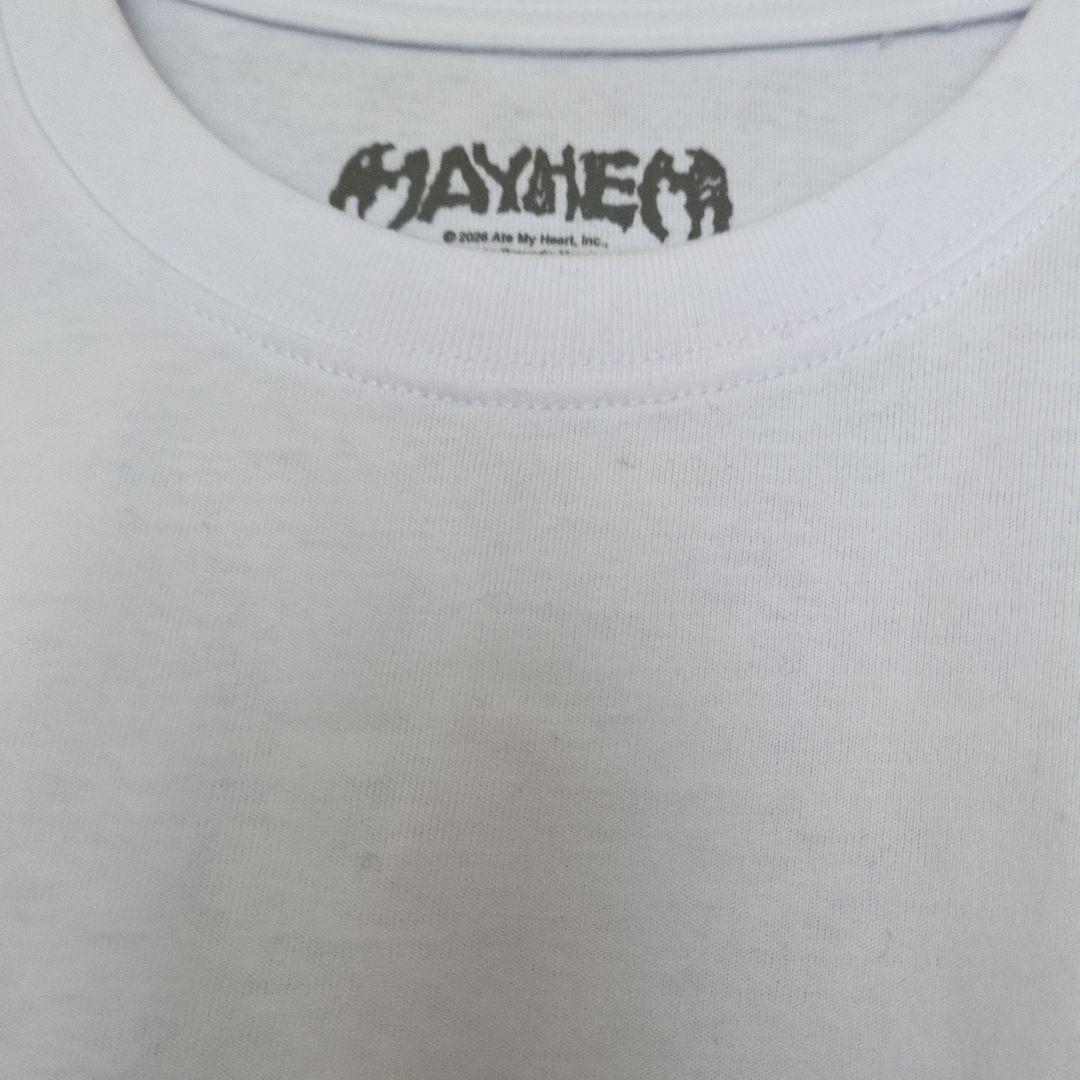 ミュージシャン Lady Gaga MAYHEM Gothic Logo Tee