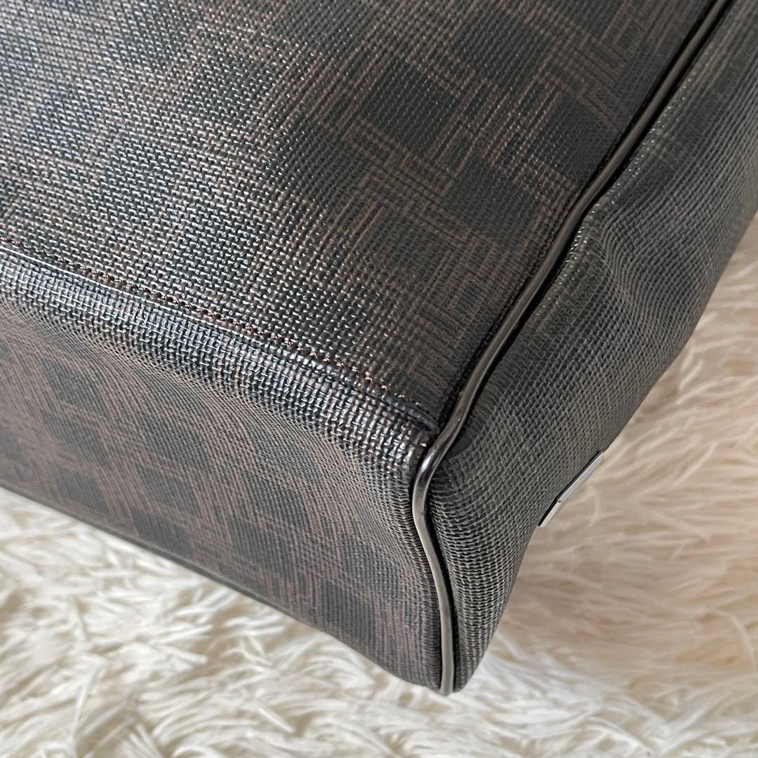 未使用級✨Dunhill ダンヒル　D8ディーエイト　トートバッグ　PVC 総柄