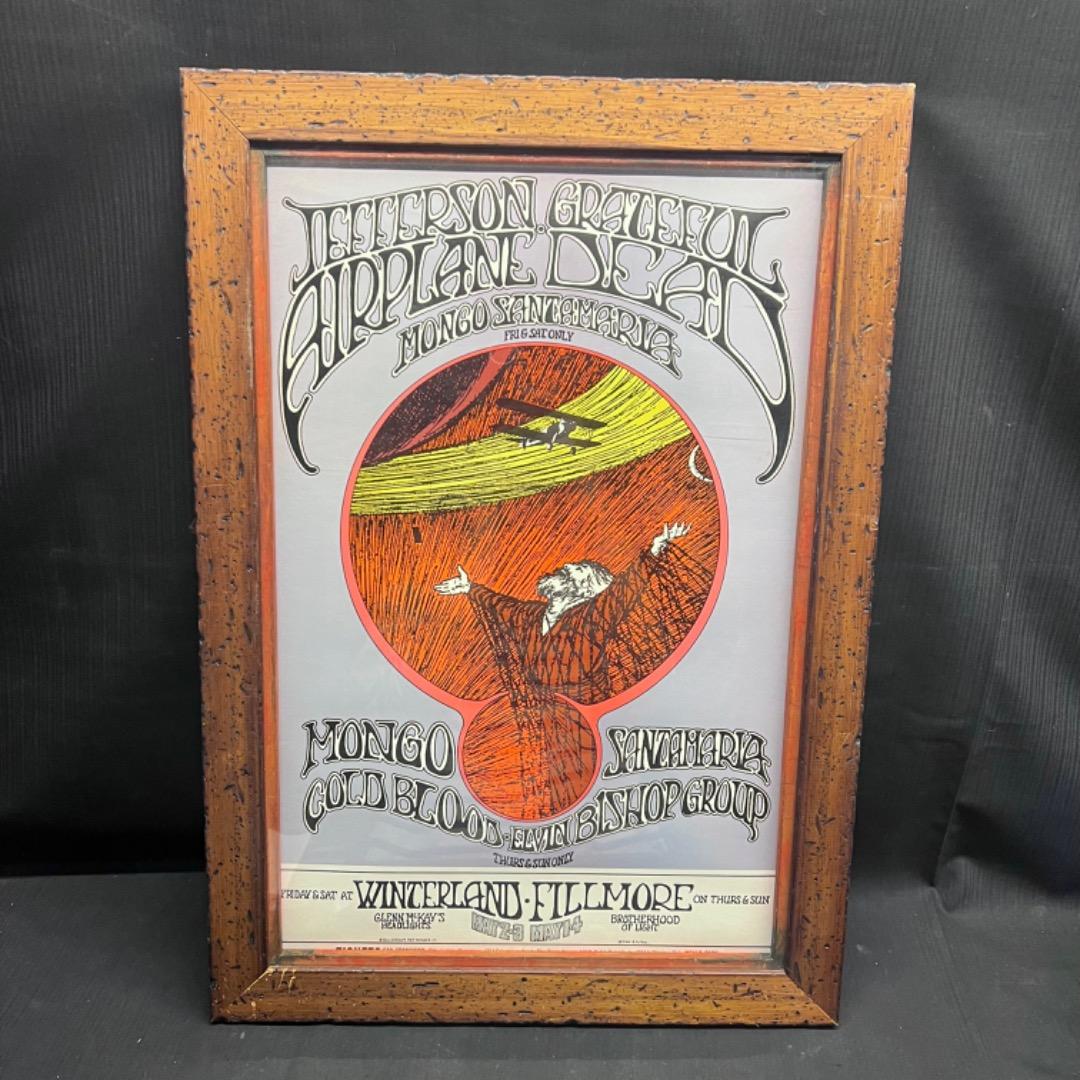 〇Bi1073 Jefferson grateful フレーム 壁掛け