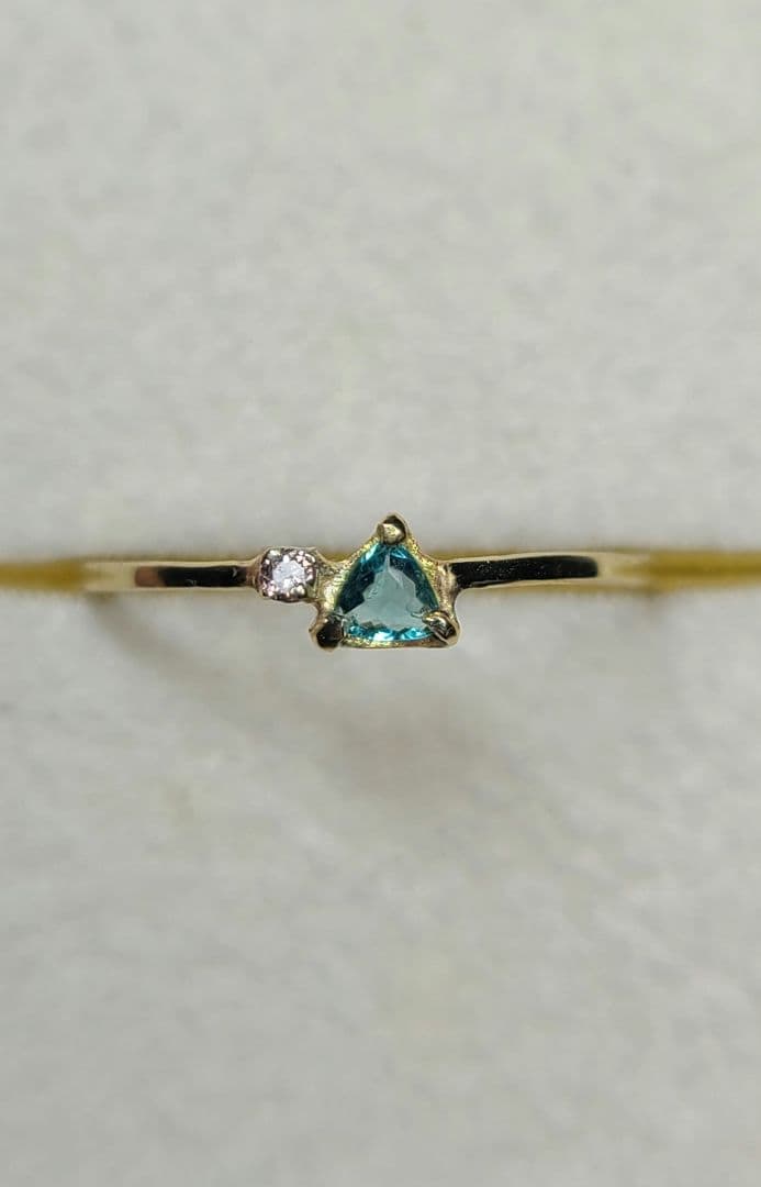 minはる★ブラジル産パライバトルマリンカラートルマリン★リングオーダー