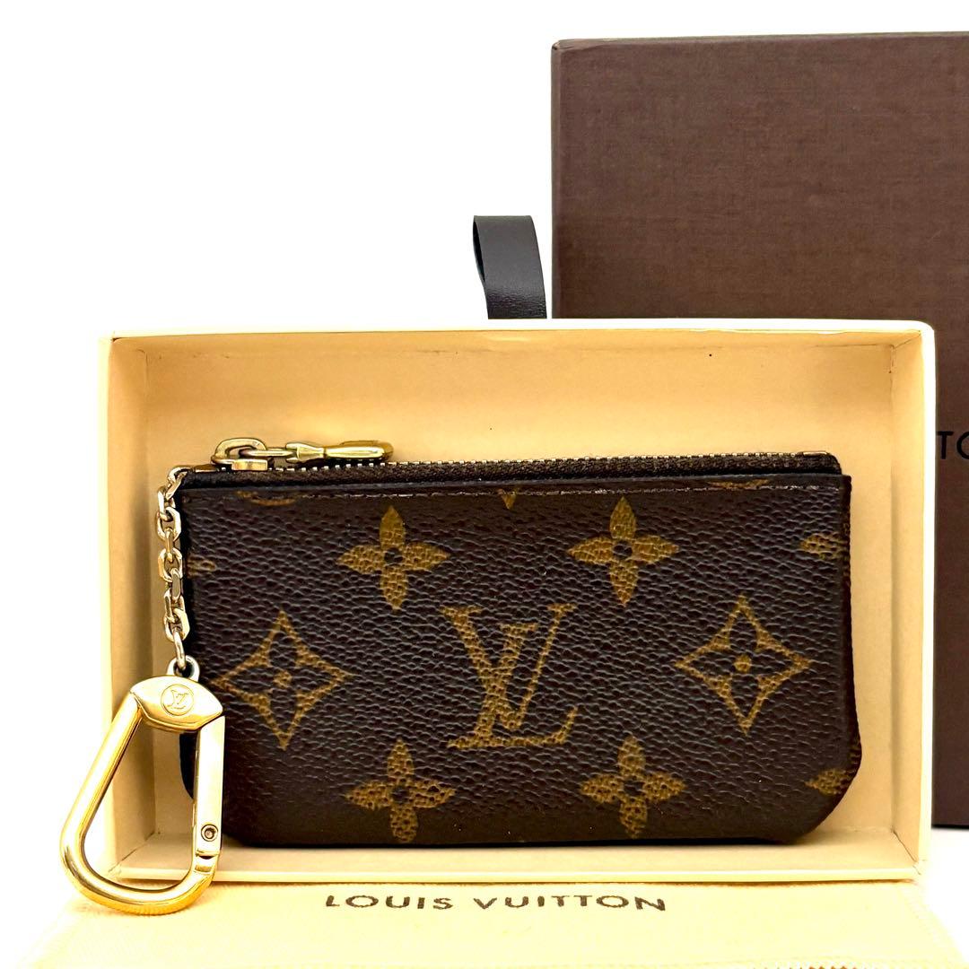 【超美品】ルイヴィトン✨モノグラム ポシェットクレ ケース　小銭入れ
