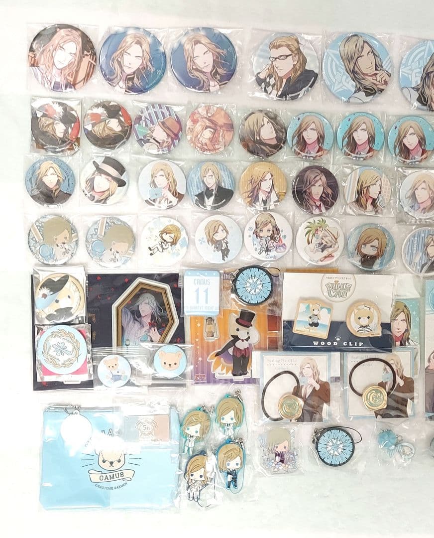 うたのプリンスさまっ うたプリ カミュ 缶バッジ アクスタ ストラップ 80点