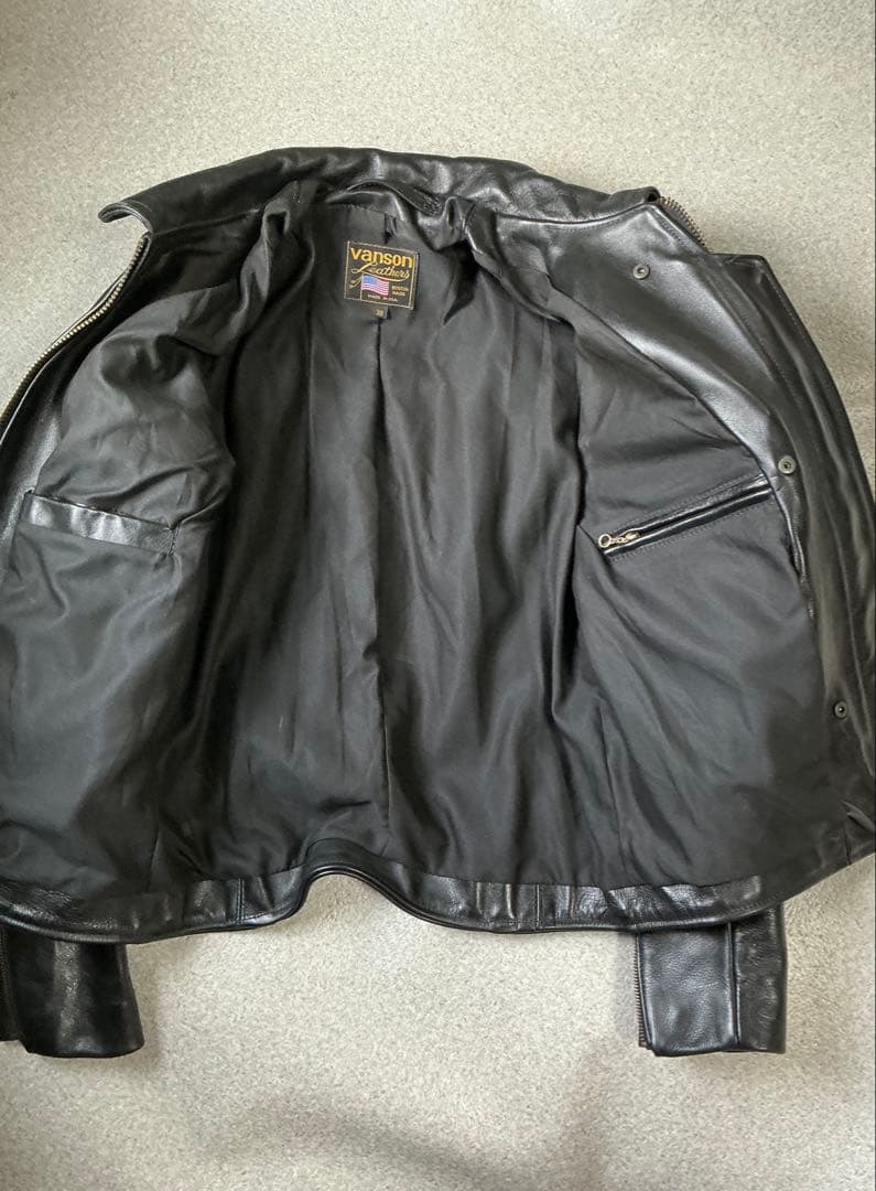 VANSON バンソン ENF エンフィールド シングルライダース 38