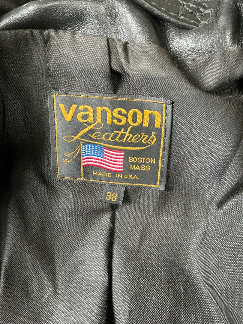 VANSON バンソン ENF エンフィールド シングルライダース 38