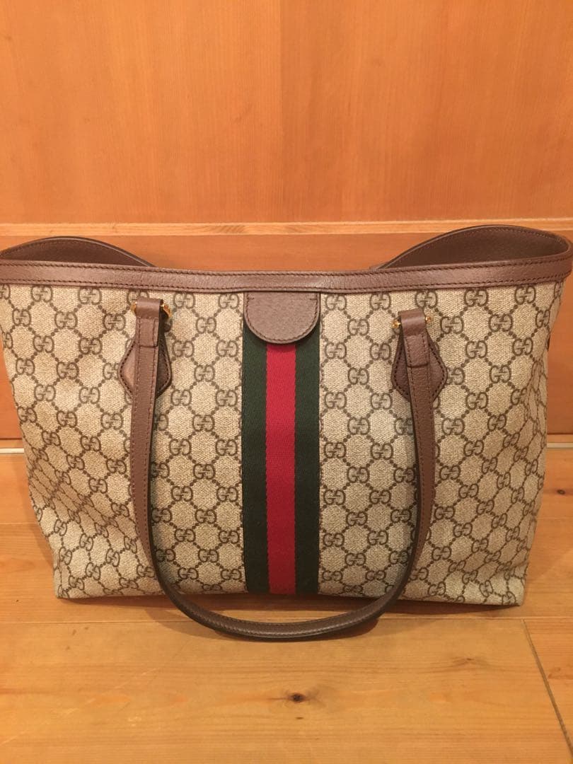 【大幅値下げ】GUCCI【オフィディア】GGスプリーム　ミディアムトートバッグ