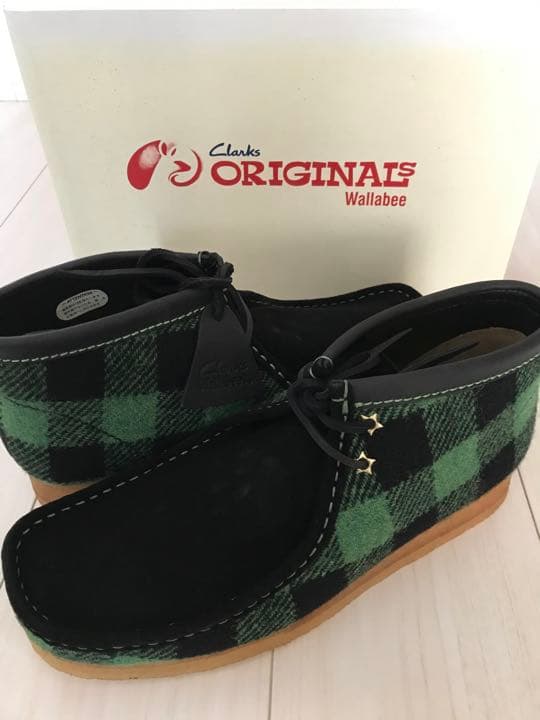 新品未使用 デッドストック クラークス ワラビー ブーツ 別注