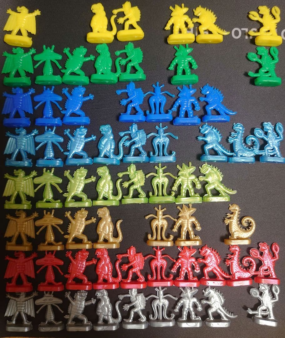 フエラムネ　台座怪獣　ペラ怪獣　大量63体