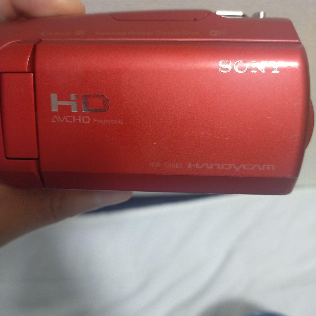 SONY HDR-CX680 レッド