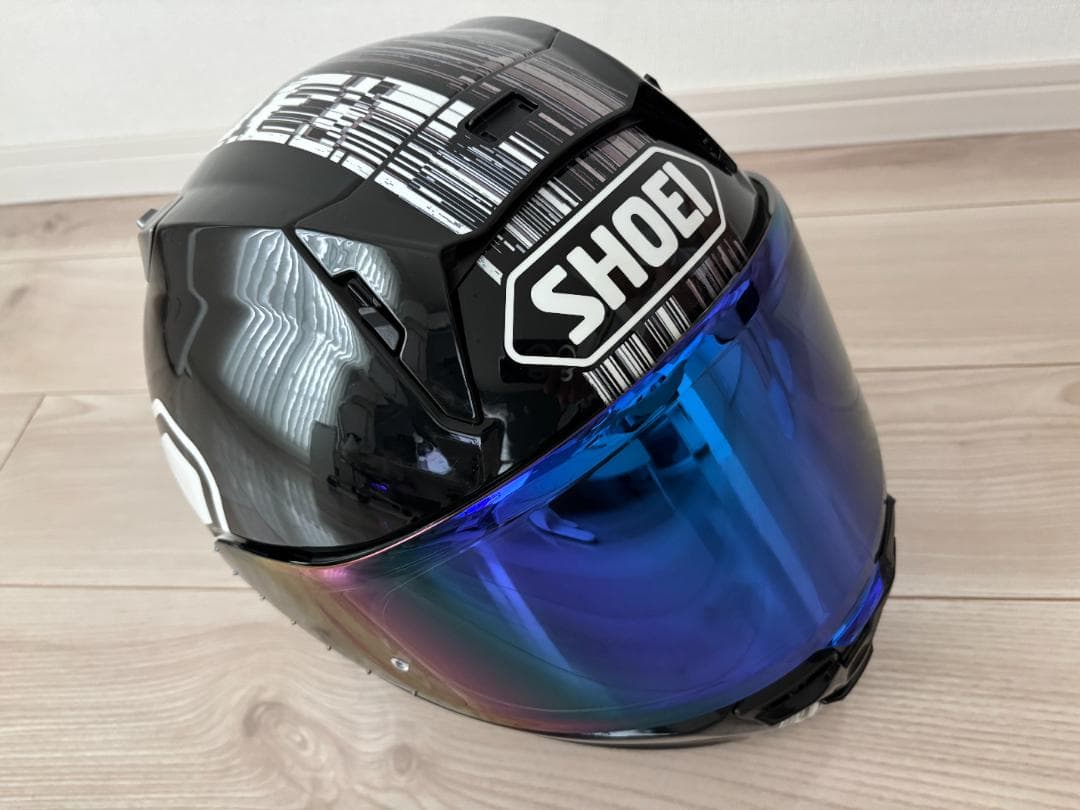 SHOEI X-Fifteen TC-5 クロスロゴ L ＋ ミラーシールド