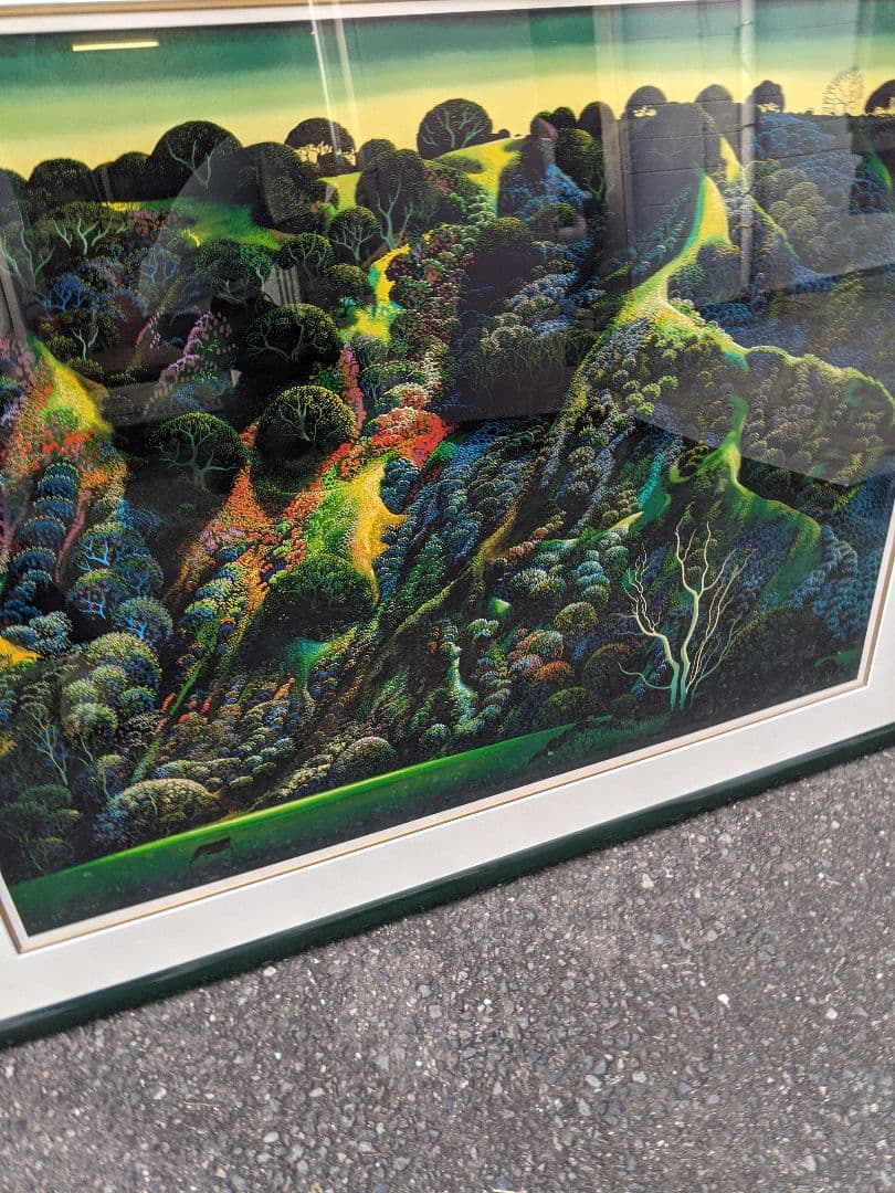 アイベン・ロール Eyvind Earle シルクスクリーン ガードナーズランチ