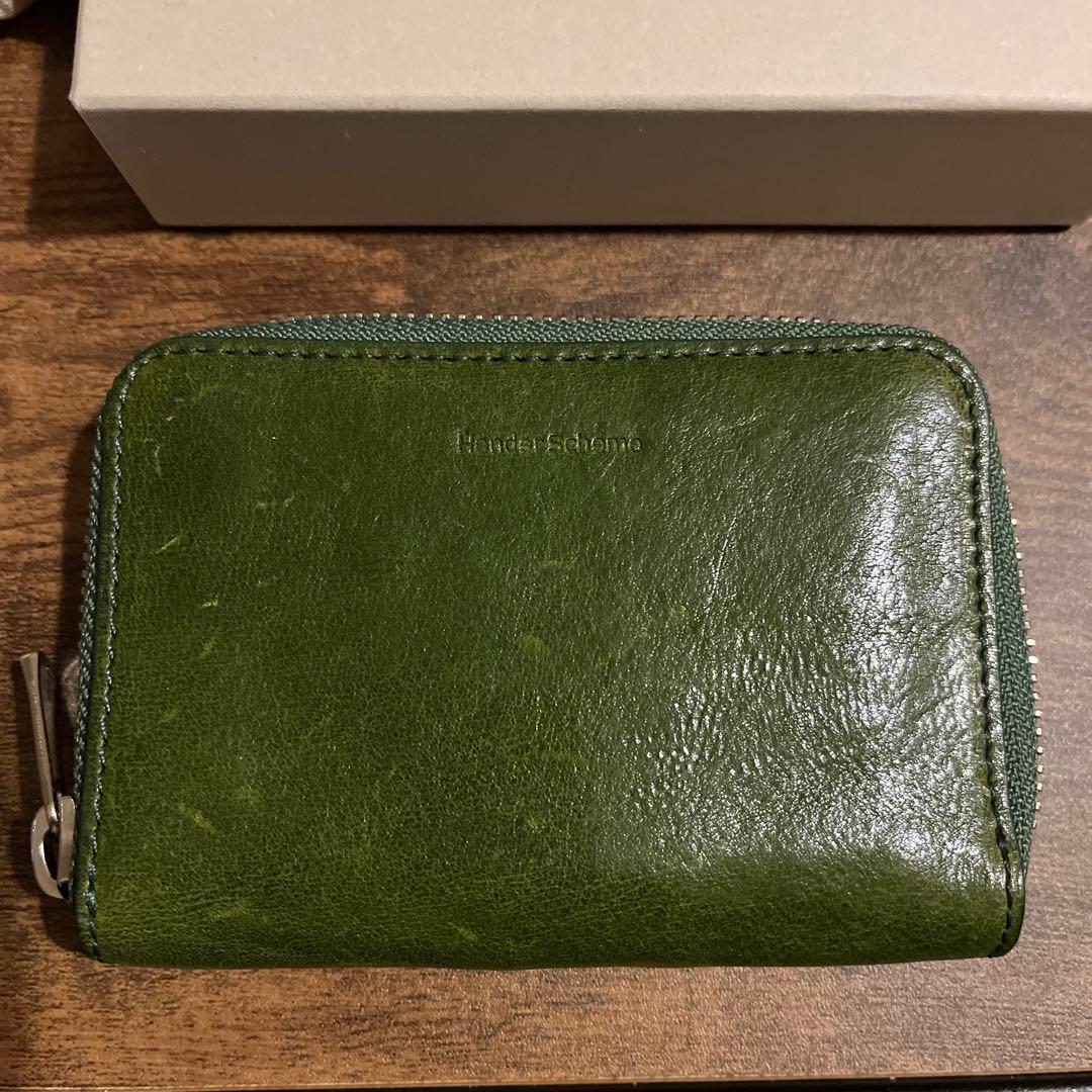 エンダースキーマ　zip key purse キーケース　ライムグリーン