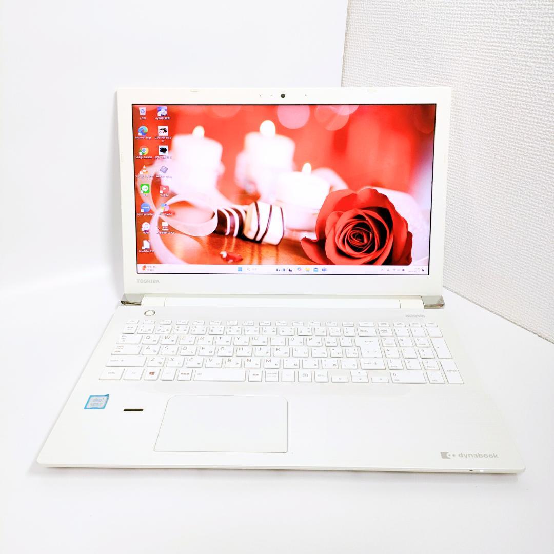 Corei7✨️SSD512/16GB/Windows11/東芝ノートパソコン