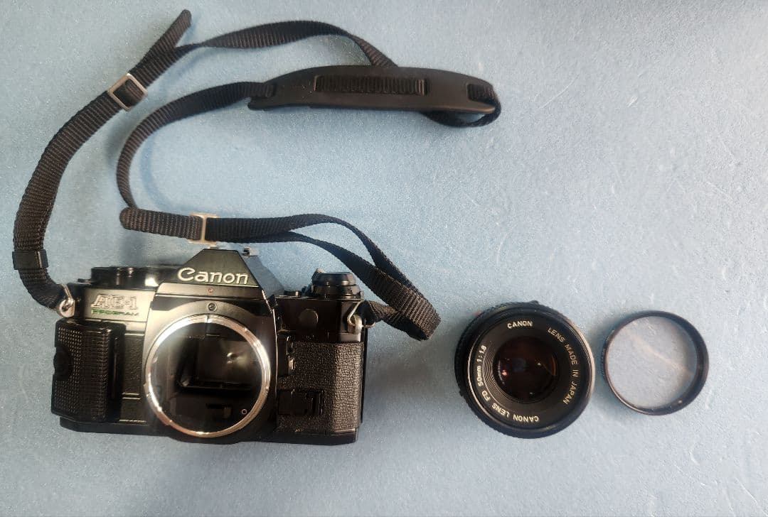 Canon AE-1 PROGRAM フィルムカメラ 50mmレンズ付き