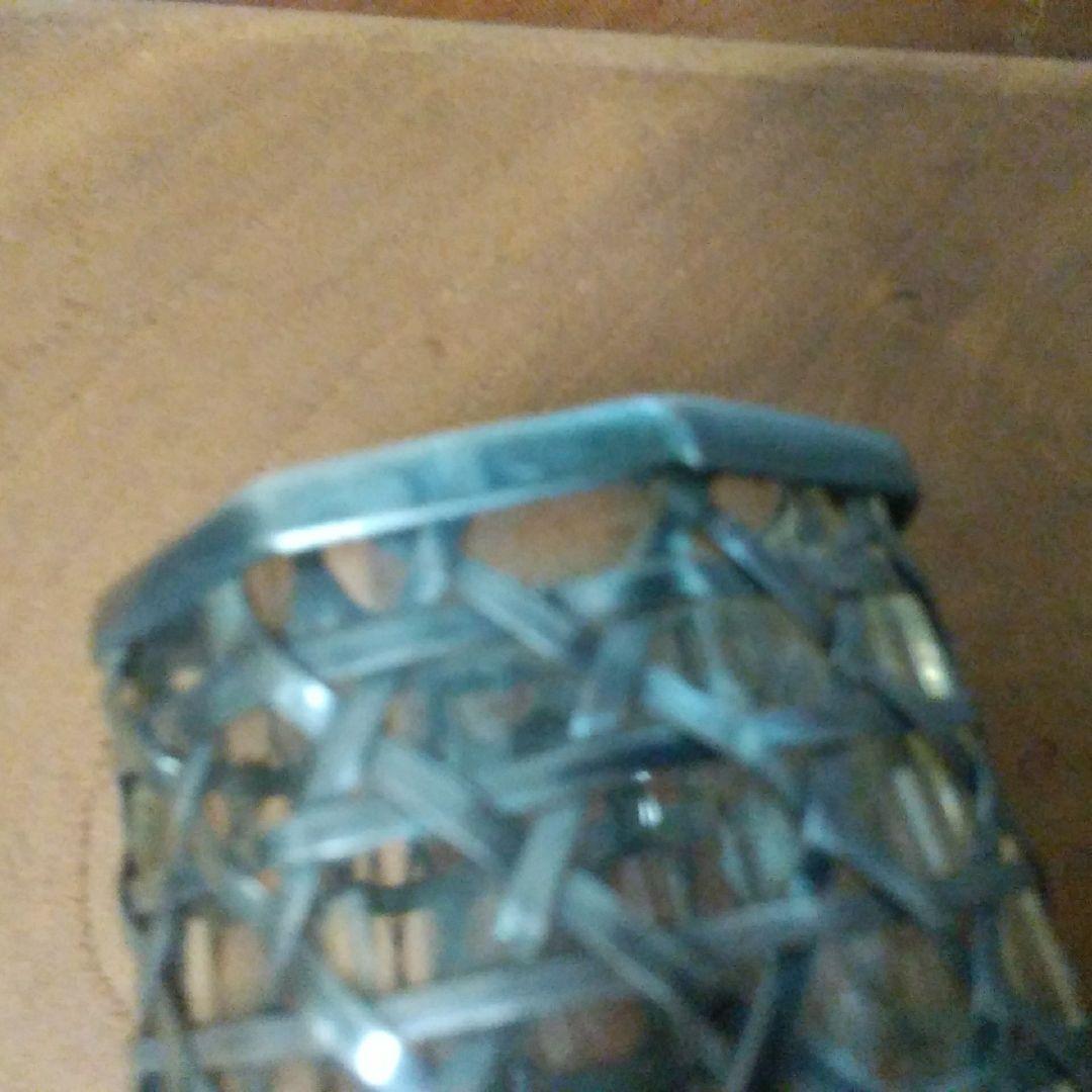 アンティーク　銀巻き装飾グラス　　高さ約４、６㌢