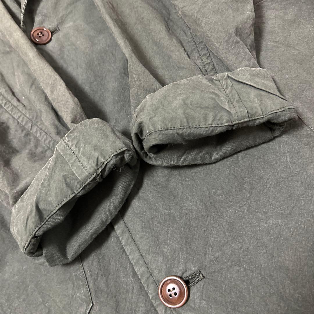 【美品】nest Robe スーピマコットンフレンチアーミーコート