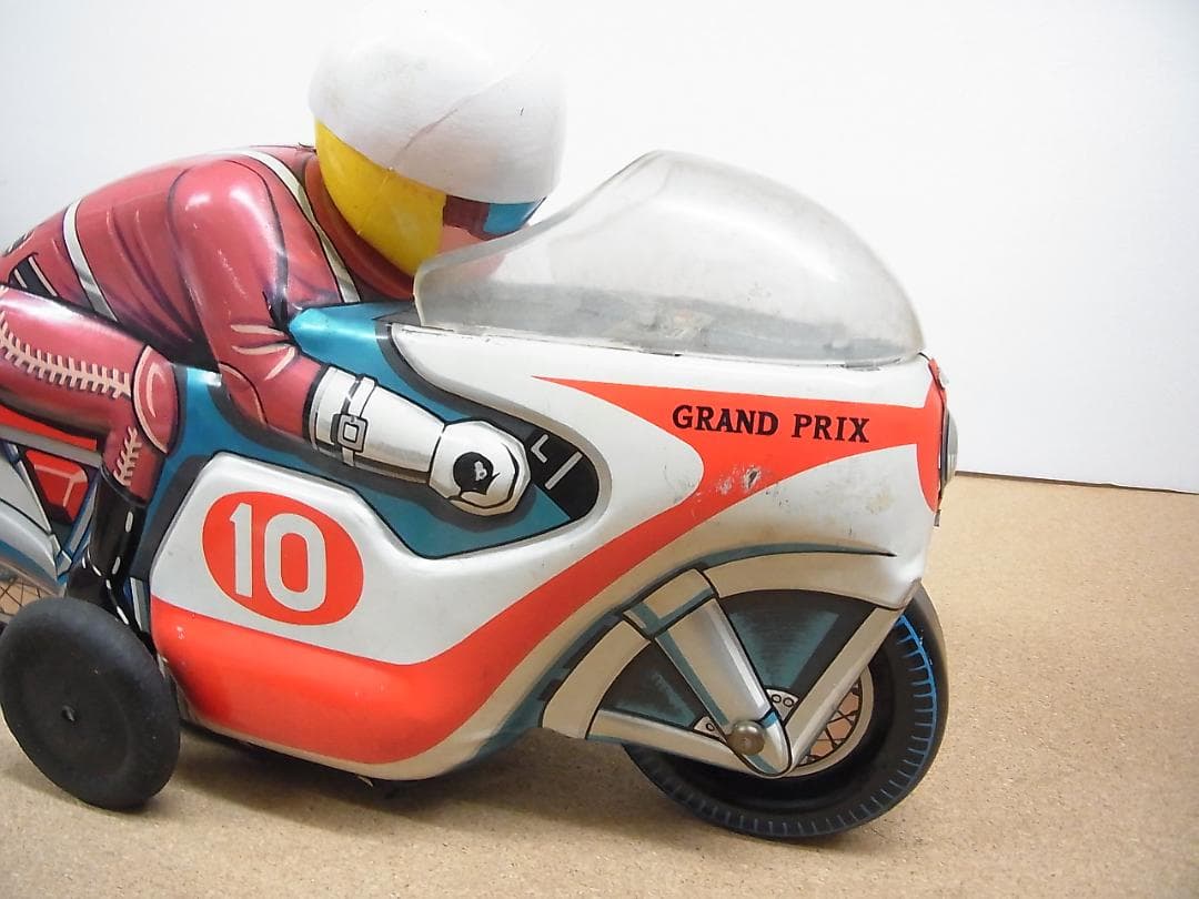 ブリキ　モダントイズ　グランプリレーサー　オートバイ