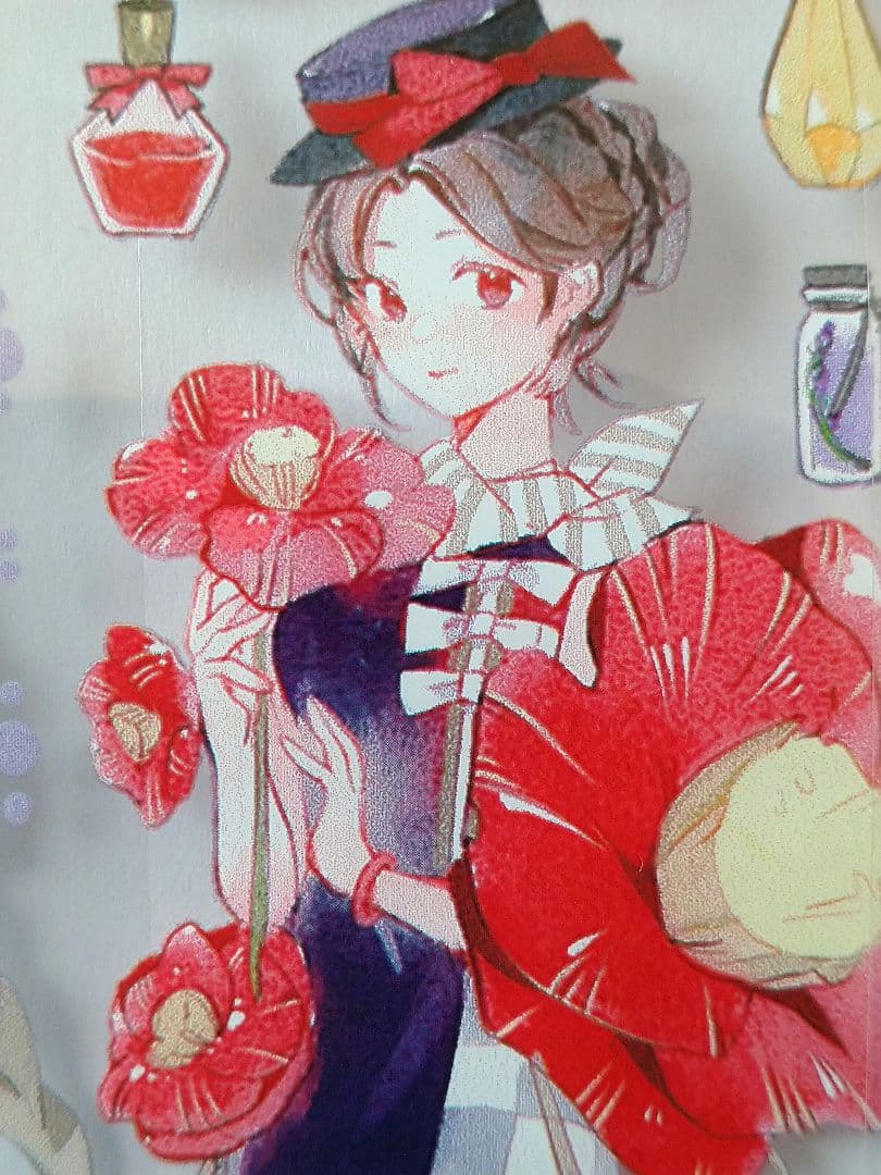 J68＃凋零誕生(PET) 当季限定切り売り海外人物マステ女の子