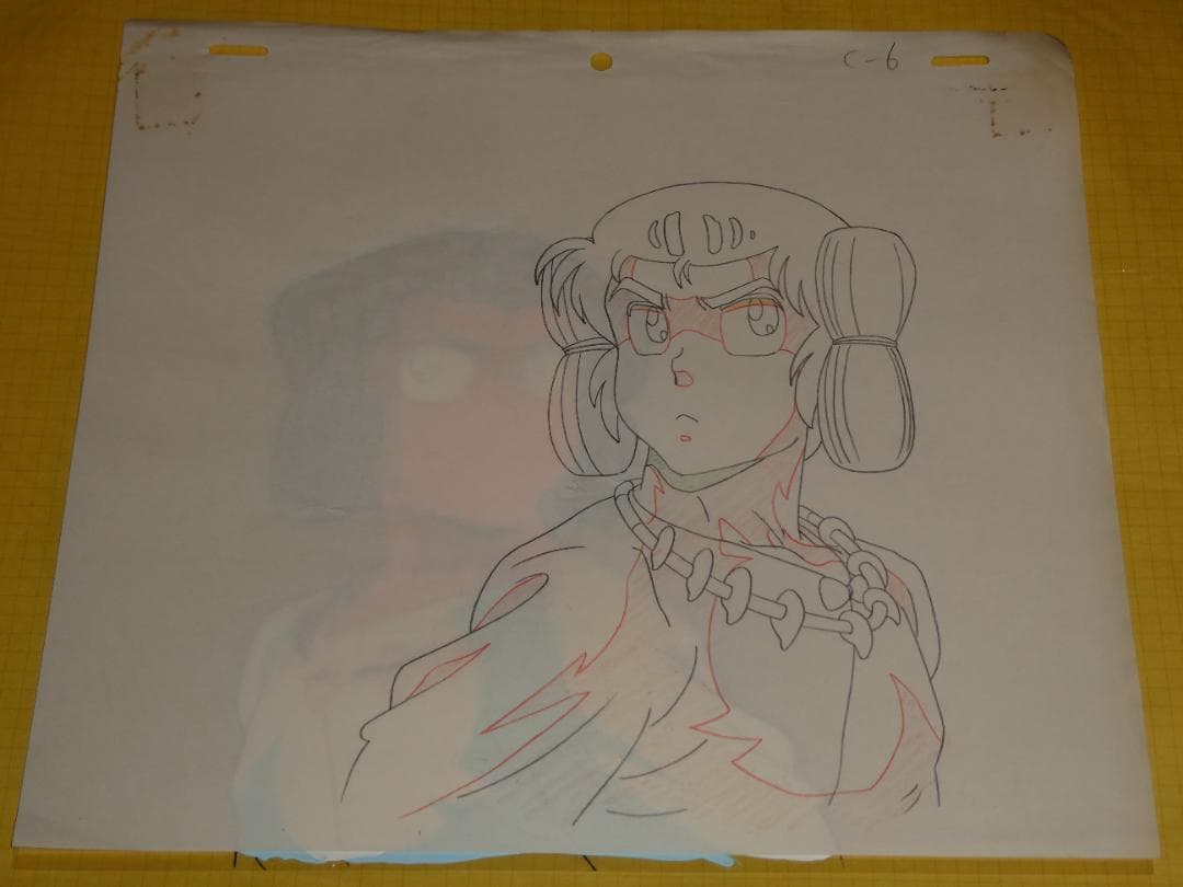 うる星やつらTV最終回セル画　面倒終太郎