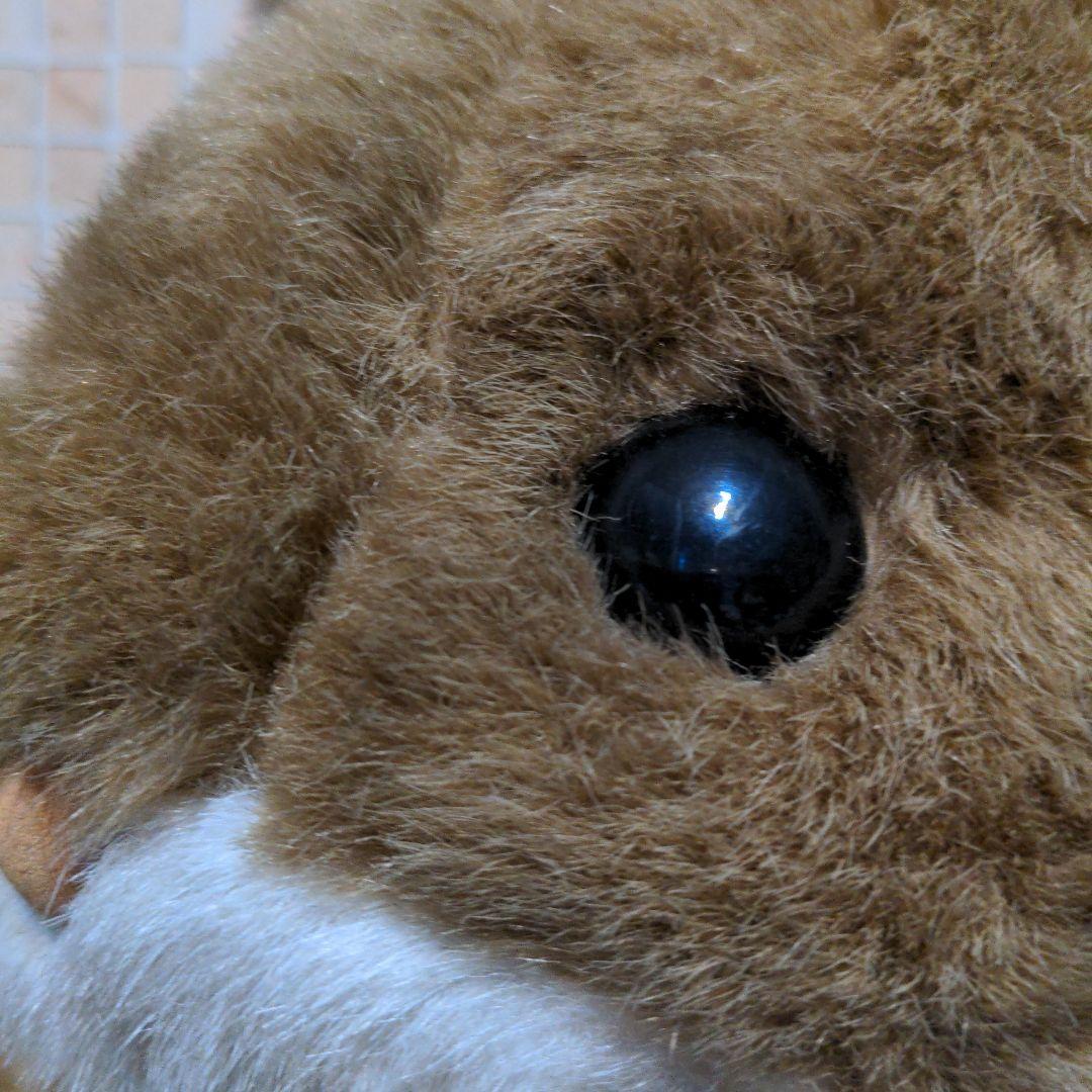 SUN ARROW サンアロー うさぎぬいぐるみ 昭和レトロ 当時物 タグ付茶系