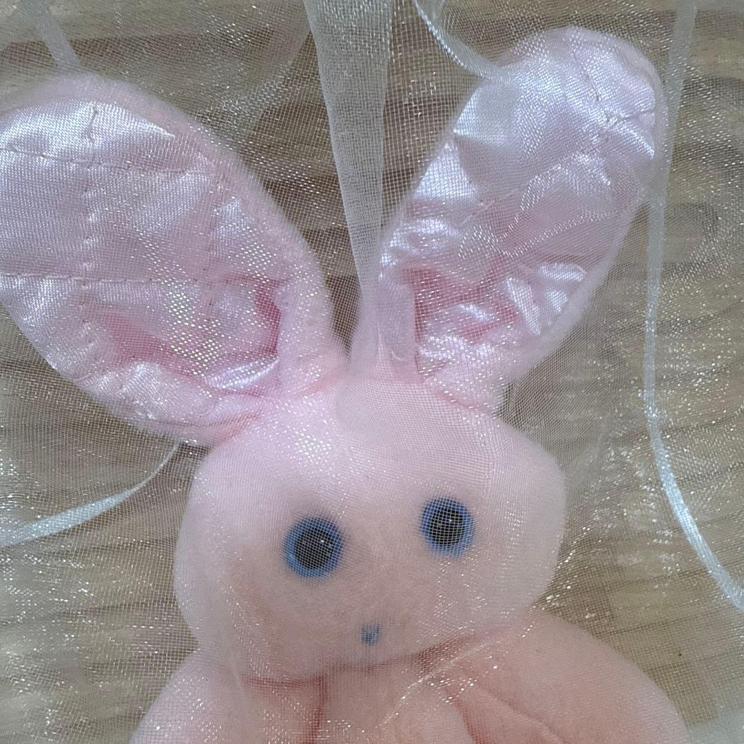 雷鳥つめ ぬいぐるみ うさじ ピンク
