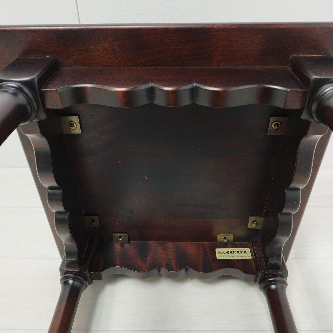 【直接引取可】北海道民芸家具 花台 電話台 サイドテーブル