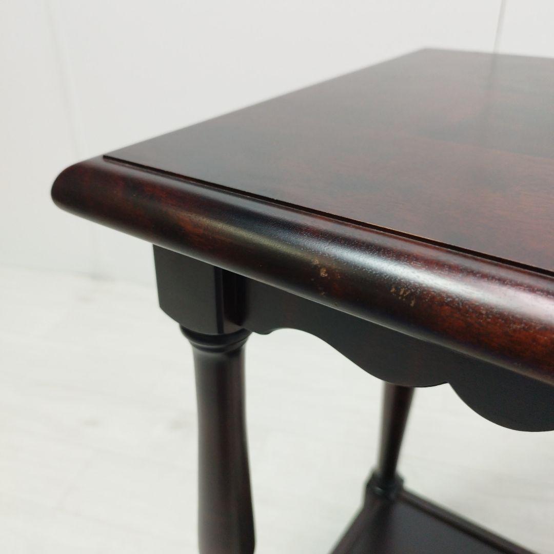 【直接引取可】北海道民芸家具 花台 電話台 サイドテーブル