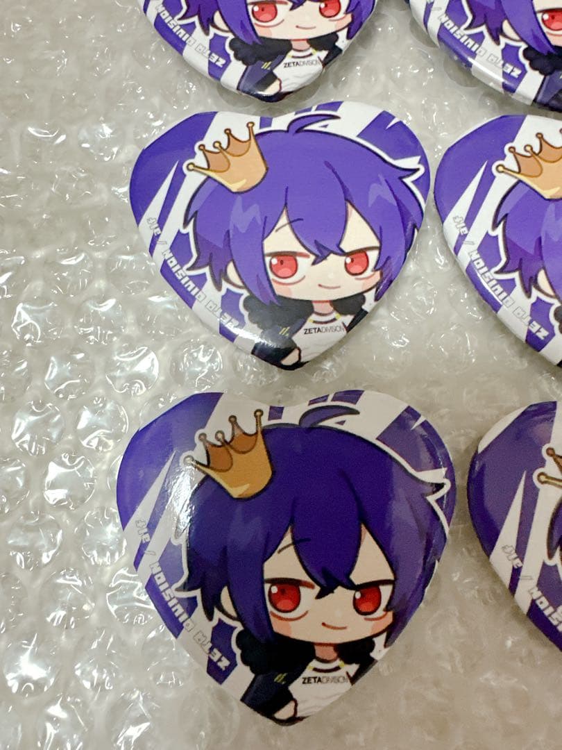ZETA DIVISION alf あるふ ハート缶バッジ 78個