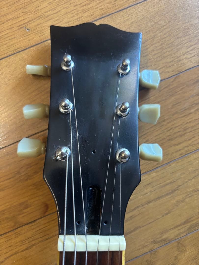 メーカー不明レスポール。 ピックアップ交換美品