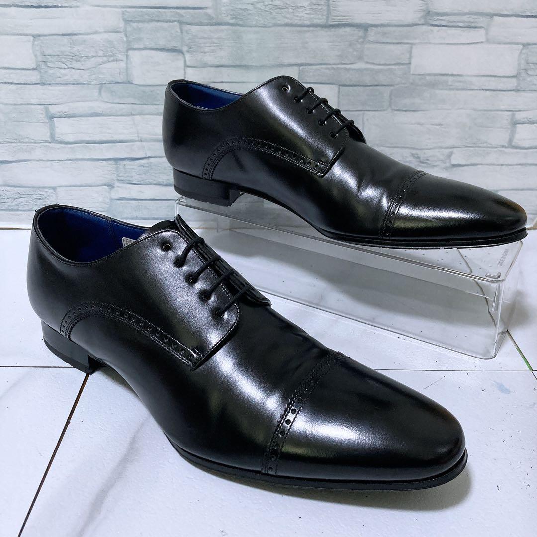 極美品 REGAL 26GR ビジネスシューズ ストレートチップ 黒 26.5