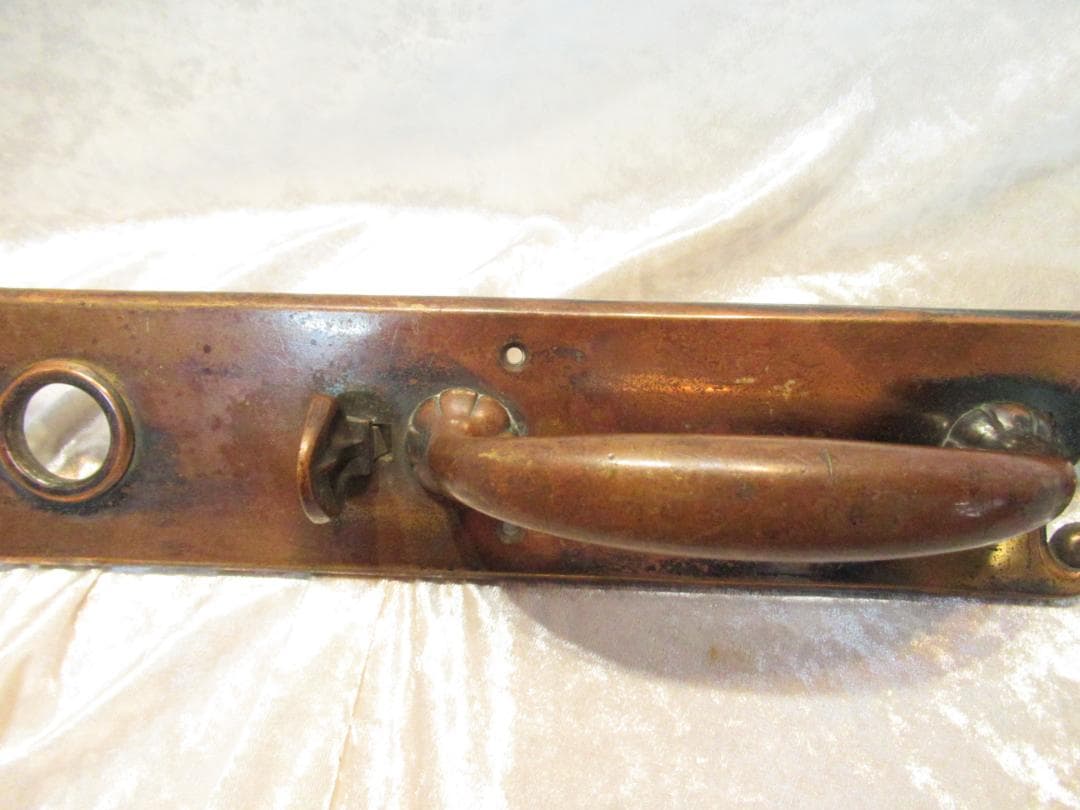 ドアノブ　ブロンズ　ヴィクトリアン イギリス