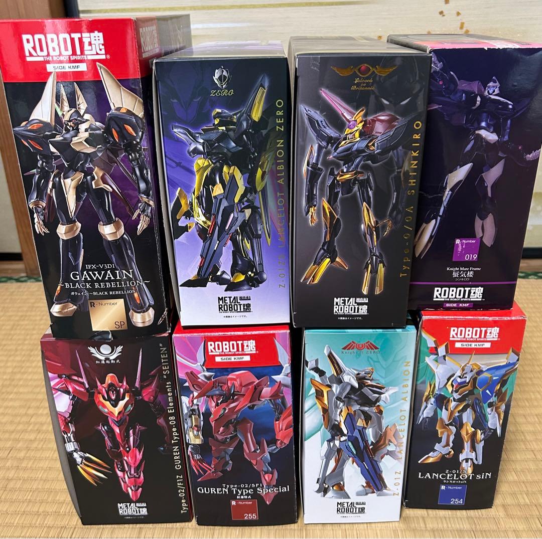 コードギアス　ROBOT魂 ロボットモデル コレクションセット