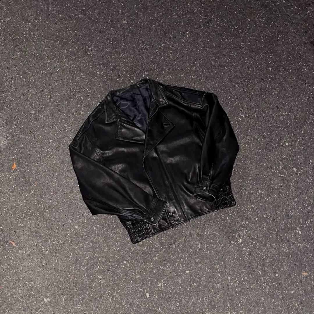 leather jacket 本革 archive 90s