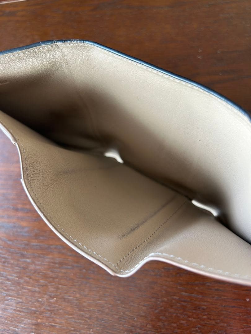 LOEWE ロエベ 三つ折り財布 ベージュ