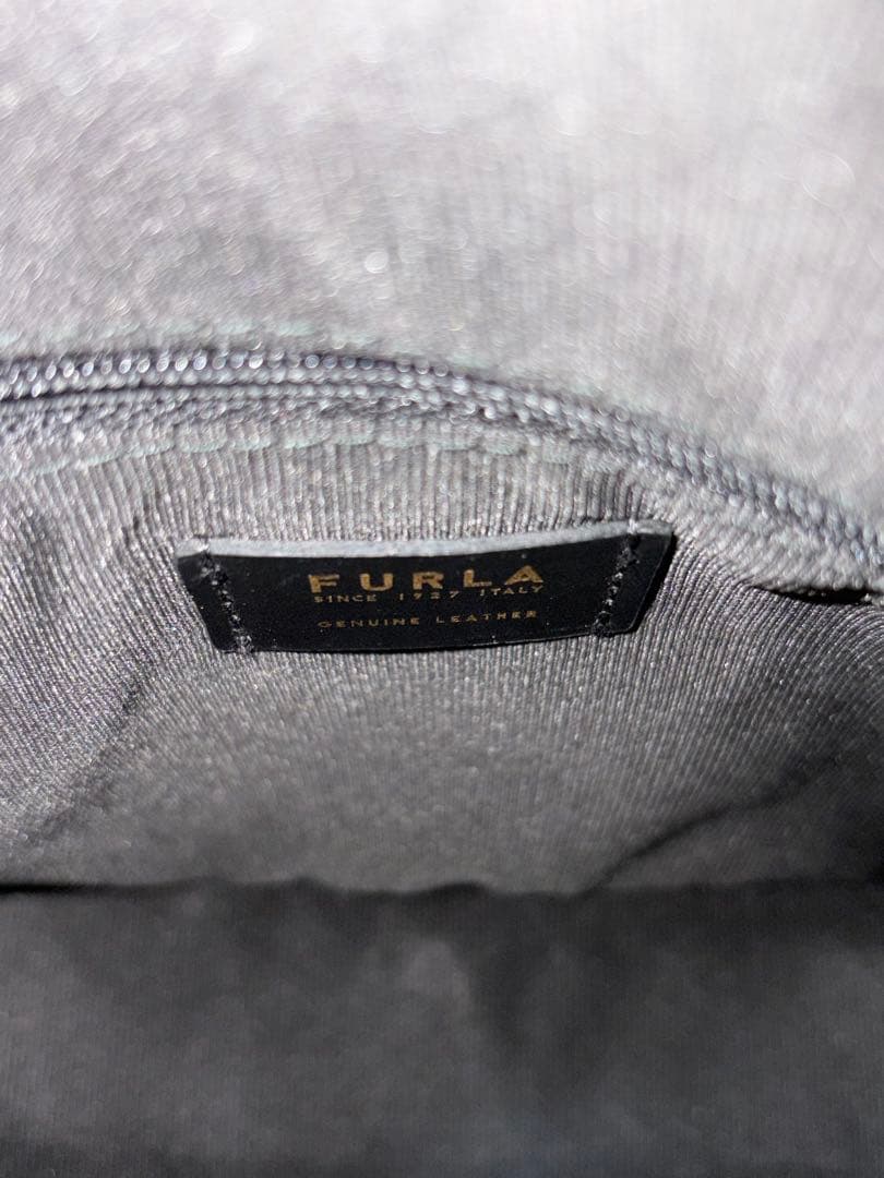 FURLA フルラ パイパー Sドームハンドバッグ 2way ブラック美品