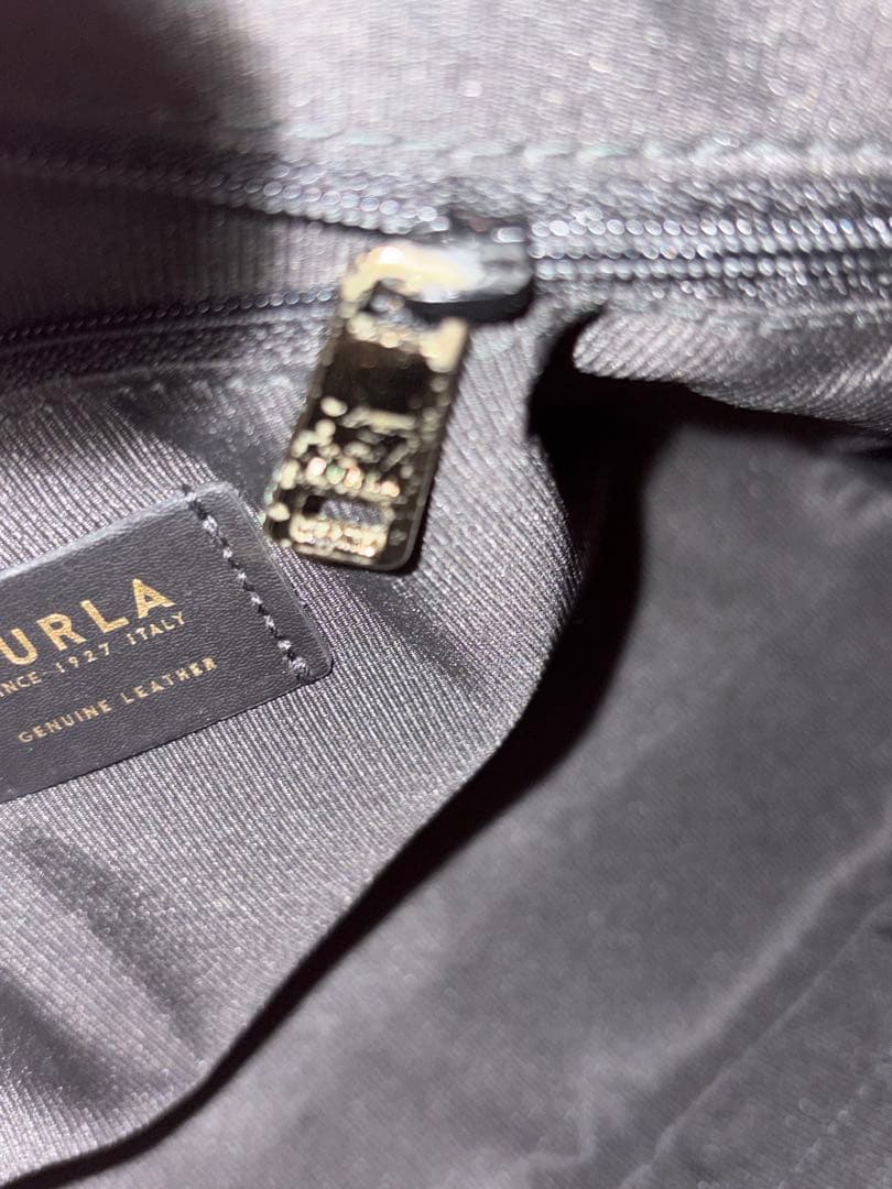 FURLA フルラ パイパー Sドームハンドバッグ 2way ブラック美品