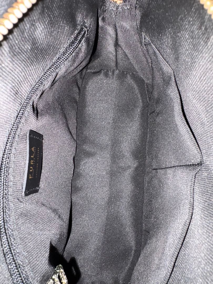 FURLA フルラ パイパー Sドームハンドバッグ 2way ブラック美品