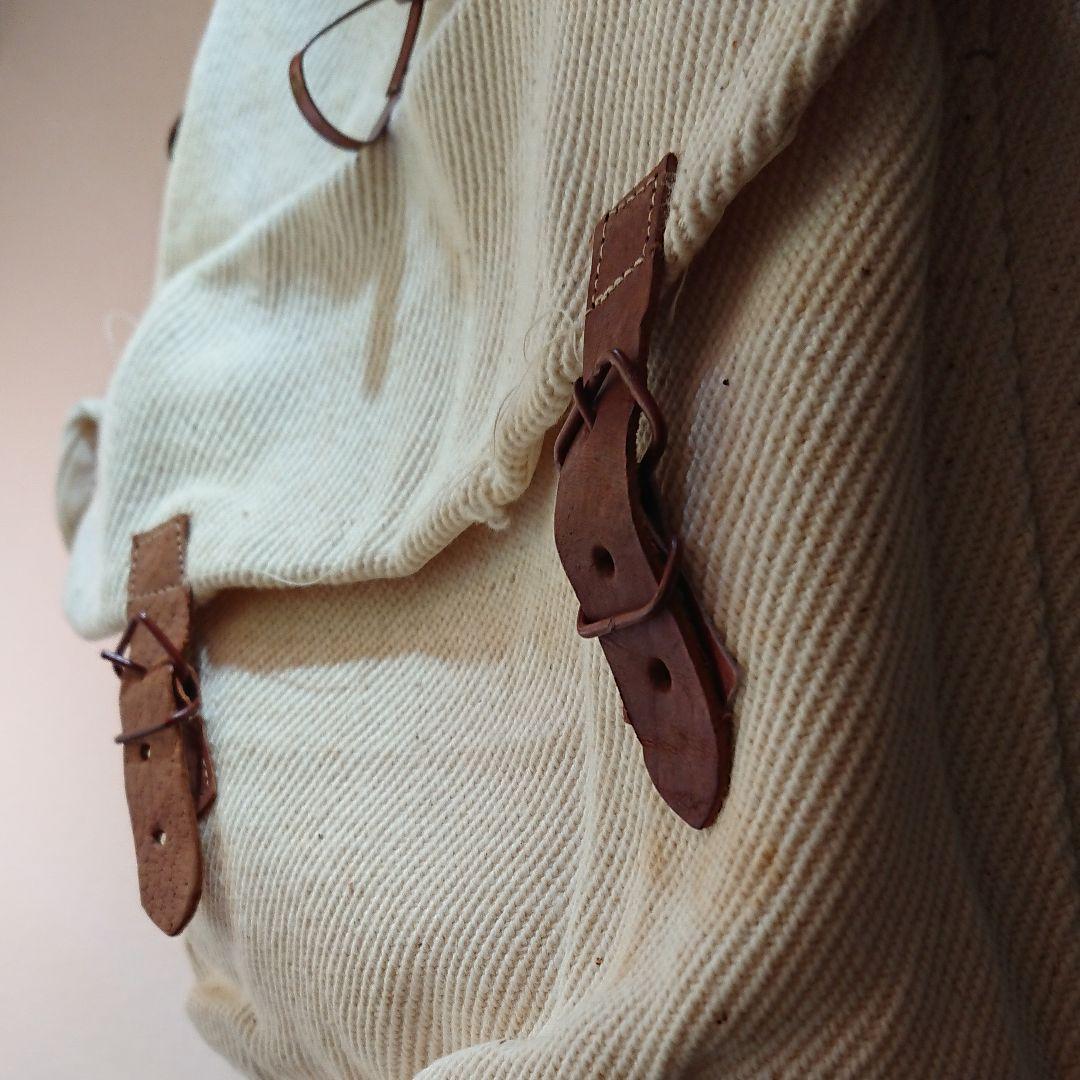 昭和(戦時中)帆布リュック