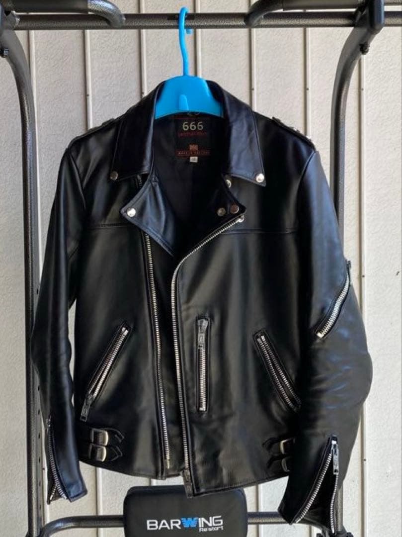 666 ライダースジャケット LJM-12 34