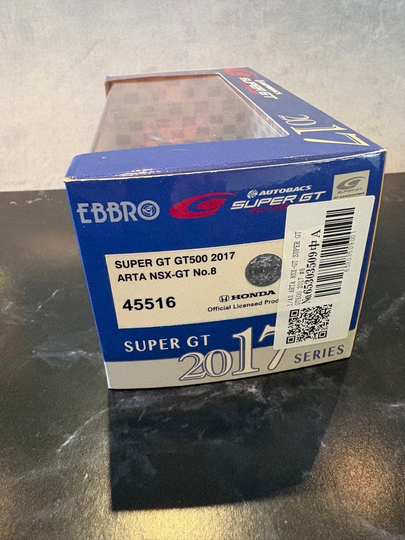 エブロ 1/43 ARTA NSX-GT 2017 スーパーGT500 No.8