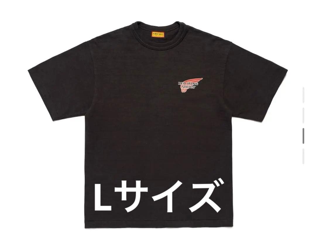 HUMAN MADE x RED WING GRAPHIC T-SHIRT 黒