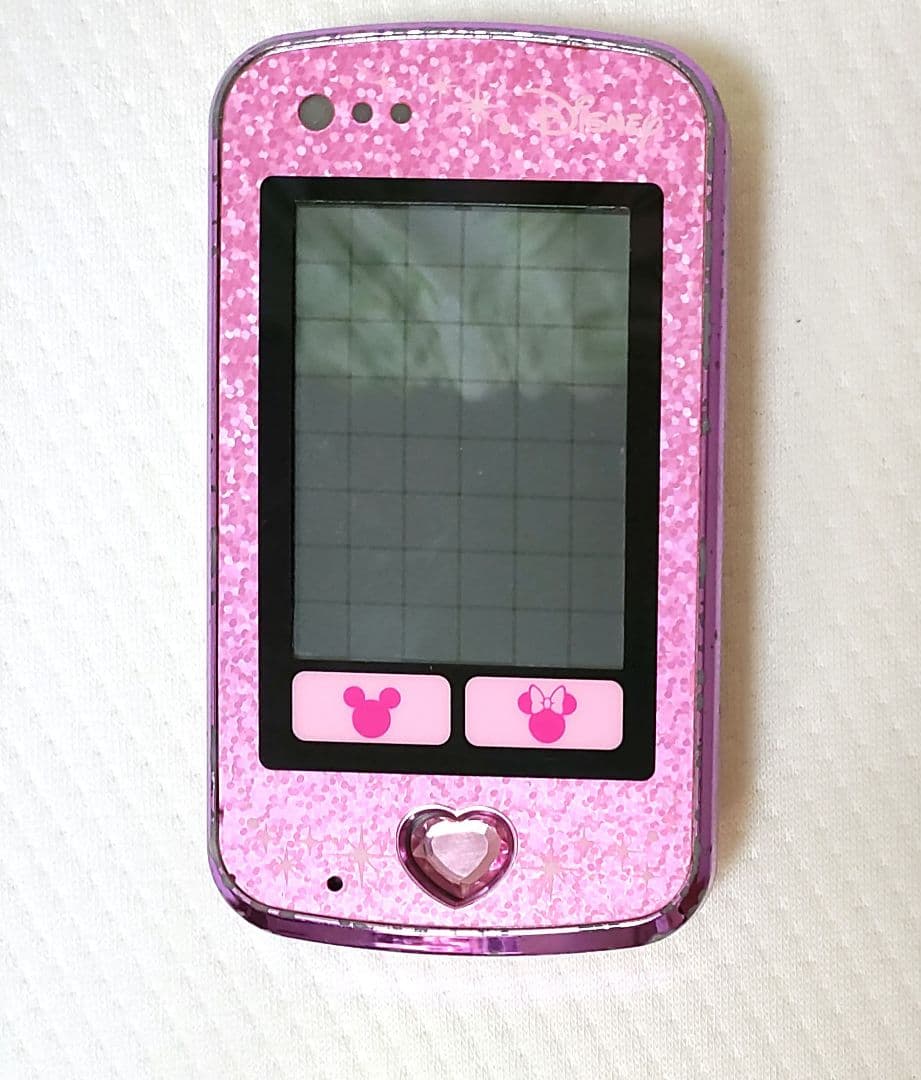 ピンク グリッター タッチスクリーン ディズニー