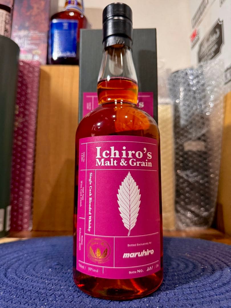 【希少】イチローズ モルト＆グレーン 2023 ワインカスク丸広百貨店限定ボトル