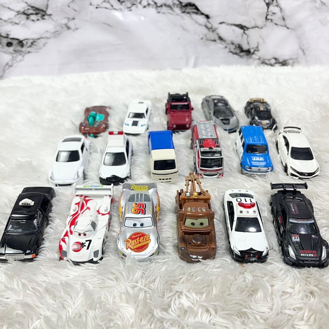カーズ ミニカー 17台セット メーター カーズ 他