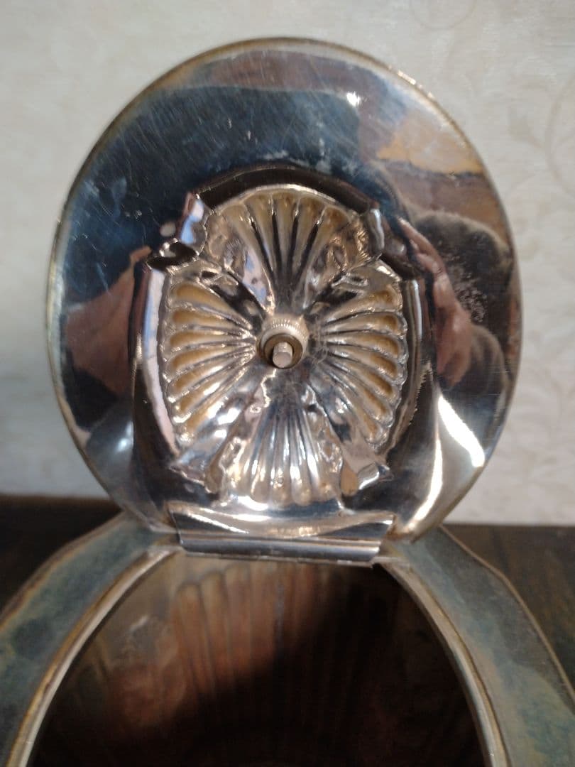 英国イギリスビンテージ　シルバープレート　ティーポット　アンティーク　レトロ