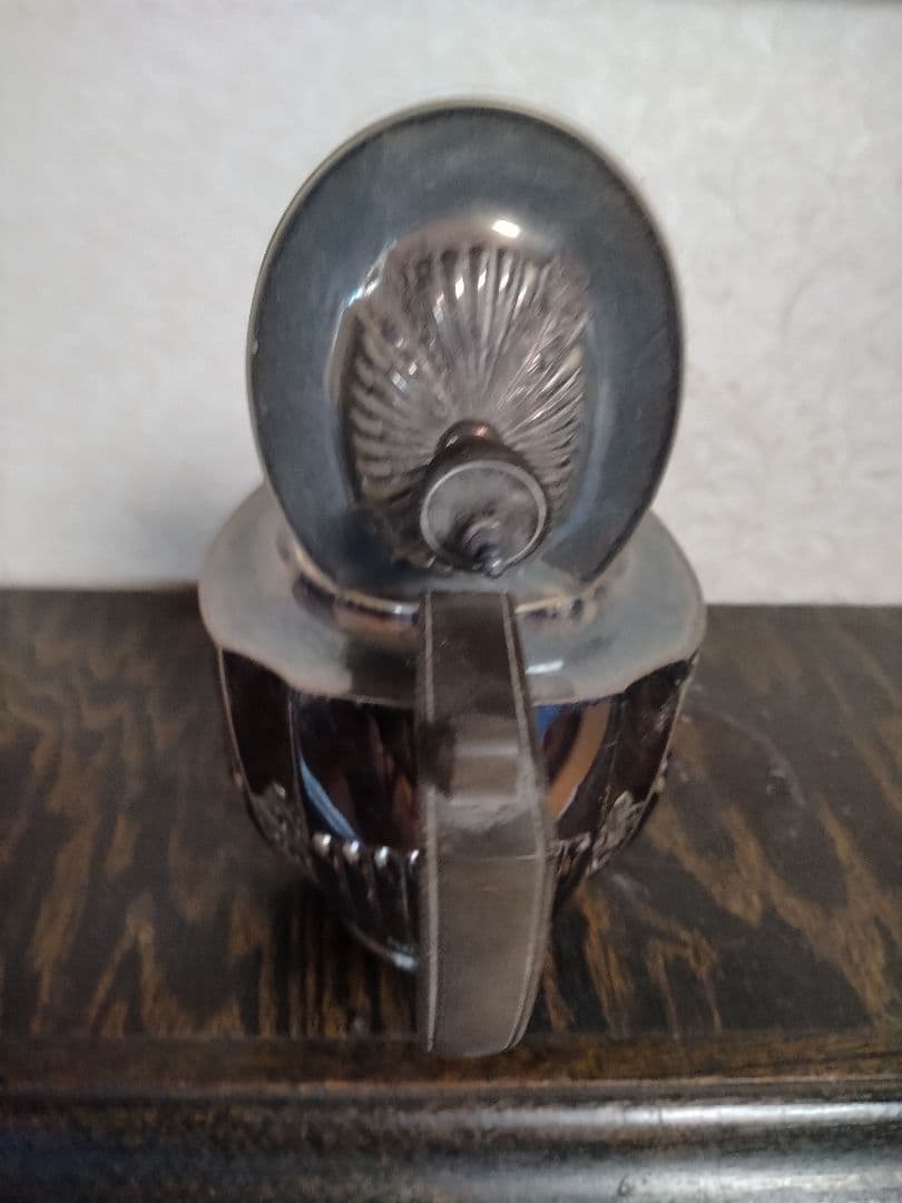 英国イギリスビンテージ　シルバープレート　ティーポット　アンティーク　レトロ